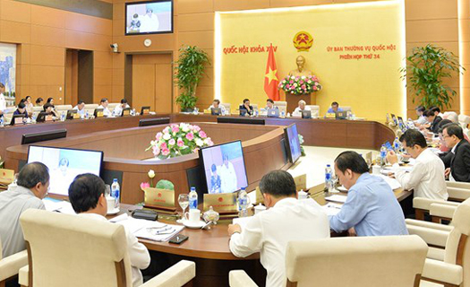 Sáng nay, khai mạc phiên họp 35 của Ủy ban Thường vụ Quốc hội